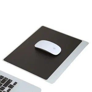 Aluminum Office Gaming Mouse Pad for Gamer Hot Sell Personalized Custom Size and Logo Ergonomic Dual Side Usable Metal Modern