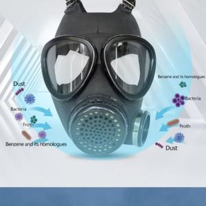 Masque respiratoire en silicone intégral haute visibilité pour la protection optimale - Vente directe usine - Product Image 3