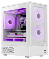 Ordenador Gamer Personalizado con Edición Panorámica y Vista al Mar, Torre Completa ATX, Aleación de Aluminio y Acero, Vidrio Templado, Más Vendido