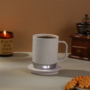 <span class=keywords><strong>Taza</strong></span> de café autocalentable con control de temperatura <span class=keywords><strong>inteligente</strong></span> con batería más cálida para uso en la oficina - Product Image 4