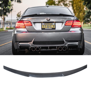 For 3 Series E92 Coupe&E92 M3 M4 Style Carbon Fiber Rear Spoiler Trunk Wing 2005-2013 - Product Image 1