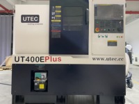 Tour de fabrication de joints à double broche économique UT400E avec commande FANUC