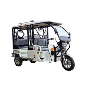 NUEVO Vehículo Eléctrico de Tres Ruedas para Adultos, de Alta Calidad, con Techo Cerrado, para 4 Pasajeros, con Autonomía de 50-70 km - Product Image 1