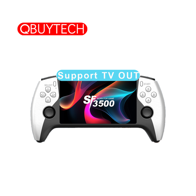 5 Inch FHD Support TV-Out Handheld Game Console SF3500 - 64GB 20000 Classic Games Portable Player With HD Ports 854*480