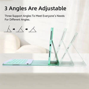 Clavier mécanique sans fil Étui pour tablette pour Tab S7 Plus - Design ultra fin USB Type-C Étui en cuir personnalisable - Product Image 2