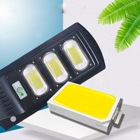 Lampe solaire tout-en-un 150W, IP65, étanche, avec détecteur de mouvement, pour rue, garage, petit MOQ, logo personnalisé, CE, RoHS