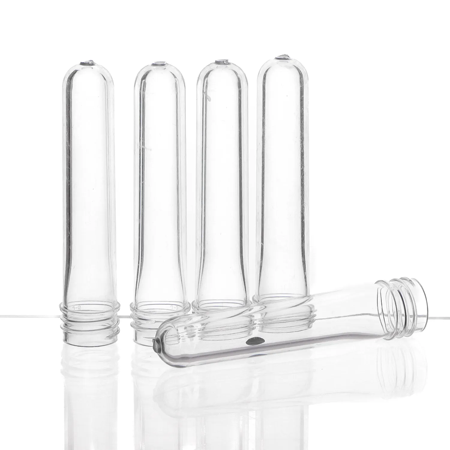 Schlussverkauf produkt 36 g und 40 g kunststoff pet-flasche vorform chinas fabrik direkte lieferung kosmetik pet-vorform flasche 28 mm hals