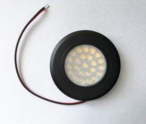 Plafonnier RV bicolore blanc et blanc chaud 3W <span class=keywords><strong>10</strong></span>-30VDC, spot LED intérieur à intensité variable tactile, lumière de dôme - Product Image 2