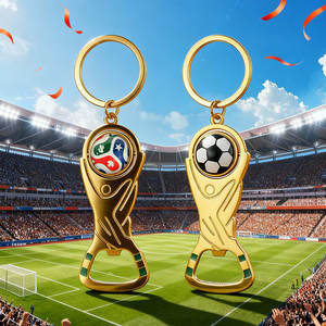Porte-clés décapsuleur de football mondial USA-Mexique-Canada 2026 – Cadeaux commémoratifs personnalisés en gros - Product Image 6