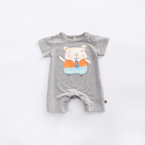 Vêtements pour bébés filles printemps 2017, vêtements tendance, 100% coton, combinaisons personnalisées pour nouveau-nés - Product Image 4