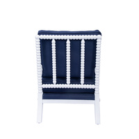 Fauteuil canapé en bois moderne en cuir du milieu du siècle fauteuil lounge relax et pouf