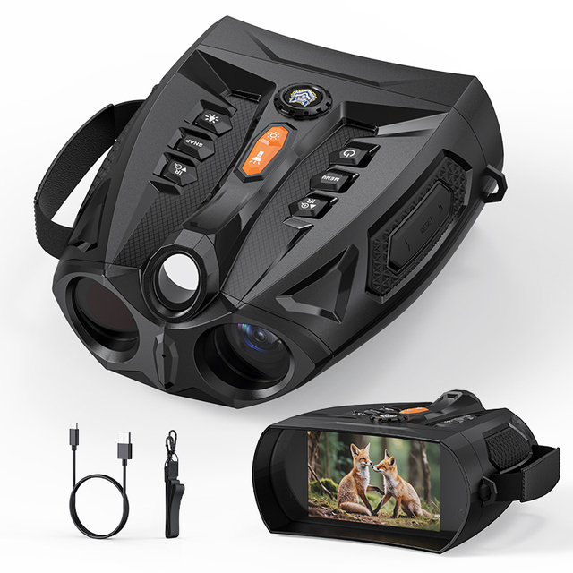 Hot 336 Scope Night Vision Telescope Binoculars Night Goggles for Hunting Zoom Binoculars Infrared Digital Night Vision Goggles