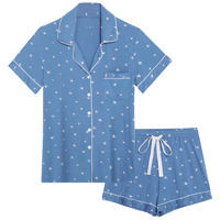 Échantillon Gratuit Vente en Gros Pyjamas pour l'Hiver Robe de Nuit Pyjama Femme Nuisette Femme Ensembles de Nuit pour Femme