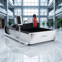 Machine de découpe laser fibre CNC 3015 à commande facile, 3000W, avec nesting intelligent et économie de main-d'œuvre pour la production de tôles