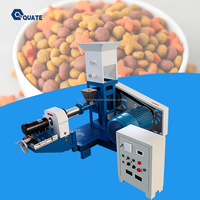 Ligne de production industrielle de croquettes soufflées pour animaux, machine extrudeuse automatique de nourriture flottante pour poissons, crevettes et animaux de compagnie