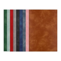 Libreta A5 de Cuero Sintético Personalizada con Diseño de Líneas de Coche, Regalo para Oficina, Uso Comercial, Encuadernación Inalámbrica Perfecta, 50 Hojas