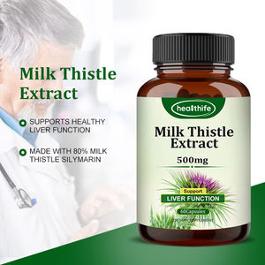 Healthife Private Label Leversupplement Silymarin Melkdistel Extract Capsule - Product Image 3
