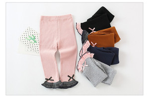 New Premium Wholesale Kids Blanks Child Autumn Clothes Soft Leggings Reversibles From China Market - Product Image 2