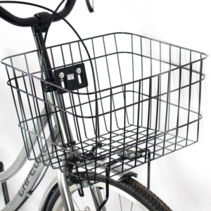 <span class=keywords><strong>Bicicleta</strong></span> Urbana Clásica Vintage de <span class=keywords><strong>26</strong></span> Pulgadas para Hombre y Mujer, de Una Velocidad, con Cuadro y Horquilla de Acero, y Canasta - Product Image 4