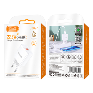 Cargador USB Jokade 5V 3A Blanco para Dispositivos Móviles - Product Image 3