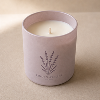 Bougie parfumée de luxe en cire de soja pour la décoration de la maison, aromathérapie, huile essentielle, emballage personnalisé