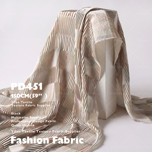 Nouveau Design Peinture À L'huile <span class=keywords><strong>Origami</strong></span> Art Rides Texture <span class=keywords><strong>Tissu</strong></span> Plissé Pour Sac Robe Pantalon Vêtements Décoration - Product Image 5