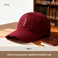 Gorra de béisbol con visera de secado rápido para hombres y mujeres, deportes al aire libre, protección solar, sombrilla, sombrero personalizado al por mayor para cabeza grande