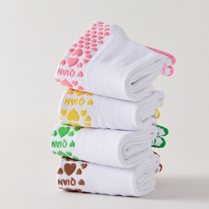 Calcetines de Yoga hasta la Pantorrilla para Mujer, Antideslizantes, con Bordado, Profesionales, para Fitness, Entrenamiento, Pilates, Deportes, Fabricante - Product Image 2