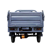 Shandong chinois super puissance trois roues eec cargo tricycle électrique ferme cabine cargobike