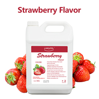 Essence liquide aromatisante à la fraise de qualité alimentaire en fût de 5 kg pour les applications de boulangerie, des boissons et des glaces