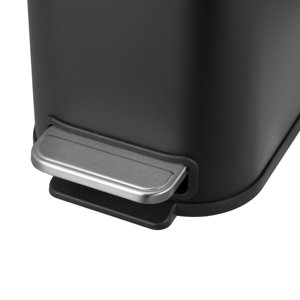 Hình chữ nhật 5L Công suất thân thiện với môi màu sắt Thùng rác có thể với bàn đạp chân để tái chế - Product Image 5