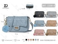 Sac bandoulière pour femme en microfibre, cuir synthétique, coque souple, sangle unique, usage quotidien, toutes saisons - Product Image 1