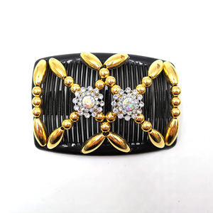 IFOND Handmade <strong>Magic</strong> Hair Combs with Wood and Rhinestone Beaded for Ladies <strong>Tidy</strong> <strong>up</strong> Hair - Product Image 5