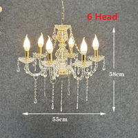 Lustre de mariage en acrylique or et argent, décoration de plafond pour scène de cérémonie, luminaire suspendu pour fête et mariage
