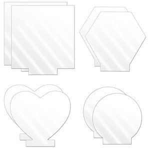 Corte láser personalizado cualquier tamaño en forma de hoja de acrílico soporte de luz signo claro cuadrado redondo A1 A2 A3 A4 A5 - Product Image 3