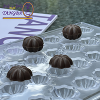 Tangba halloween moule à chocolat forme de citrouille épaissi PC matériel barre de chocolat moule polycarbonate
