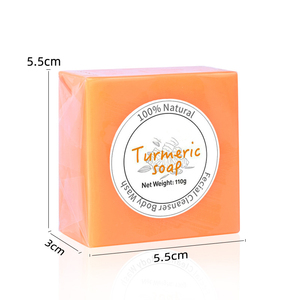 Jabón de <span class=keywords><strong>Aceite</strong></span> Esencial de Cúrcuma y Saponina, Jabón de Cúrcuma y Limón, Jabón <span class=keywords><strong>Artesanal</strong></span> para Hidratar y Humectar la Piel - Product Image 6