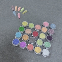 Nouveau Non-Micro Plastique Diamant Poudre Fluorescence Réfléchissant Broyé Diamant Pigment Glitter Super Fine Acrylique Ongles Poudre