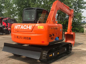 Mini-excavatrice sur chenilles Hitachi ZX70, pelle hydraulique 7 tonnes, modèle PC70 ZX70 307E2, moteur, boîte de vitesses - Product Image 2