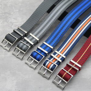 สายนาฬิกาไนลอนแบบปรับได้ One Piece รุ่นอัพเกรด ขนาด <span class=keywords><strong>18</strong></span> มม. 20 มม. 22 มม. ลายทวิลล์ สำหรับนาฬิกา Tudo - Product Image 6