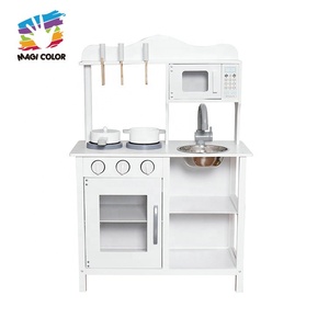 Nueva Actualización <span class=keywords><strong>de</strong></span> cocina <span class=keywords><strong>de</strong></span> <span class=keywords><strong>juguete</strong></span> rosa <span class=keywords><strong>de</strong></span> madera barata para niños W10C404I - Product Image 4