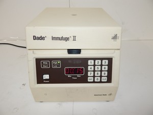 Plc <strong>Dade</strong> Immufuge Ii Centrifuge (fiy1) Warranty Product - Product Image 1