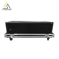 Sistema de Sonido Activo de Línea LS500 con Neodimio, Doble Woofer de 12 Pulgadas, 8000W de Pico, Tres Vías, para Audio Profesional en Exteriores