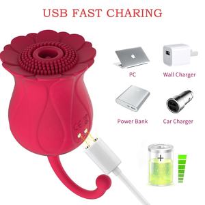 Fábrica pezón clítoris succión mujeres maduras productos sexuales juguetes Sexy para mujeres adultos sexo girasol succionador vibrador - Product Image 4