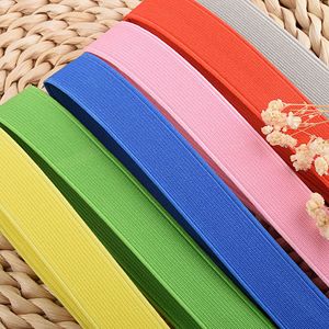 Bande <span class=keywords><strong>élastique</strong></span> colorée en crochet DIY 15-50 mm, sangle <span class=keywords><strong>élastique</strong></span> en polyester écologique à chevrons pour sacs, chaussures et textiles de maison - Product Image 5