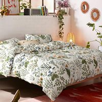 Selimut flanel cetak bunga bulu mewah set seprai selimut gaya Cina grosir 100% poliester dewasa 4 buah