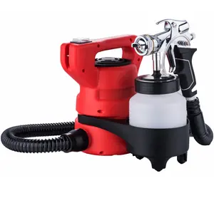 Convenient and adjustable flow electrostatic spray gun CX05