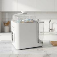 Lave-bouteilles automatique avec écran LED et panneau tactile, mini machine à laver automatique