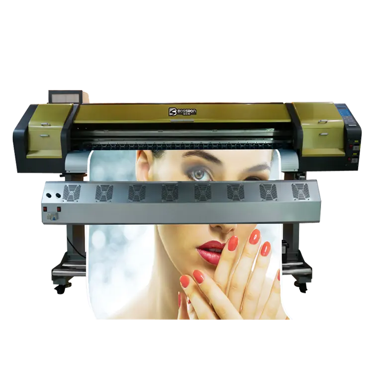 Bossron large format dx5 print head pvc/film digital inkjet printer