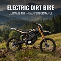 Nueva Surron Ultra Bee Edición Negra 2026, Motocicleta Eléctrica Todoterreno de 24.5KW 74V60Ah, Alta Potencia, Largo Alcance, Suspensión Completa, Doble Corona